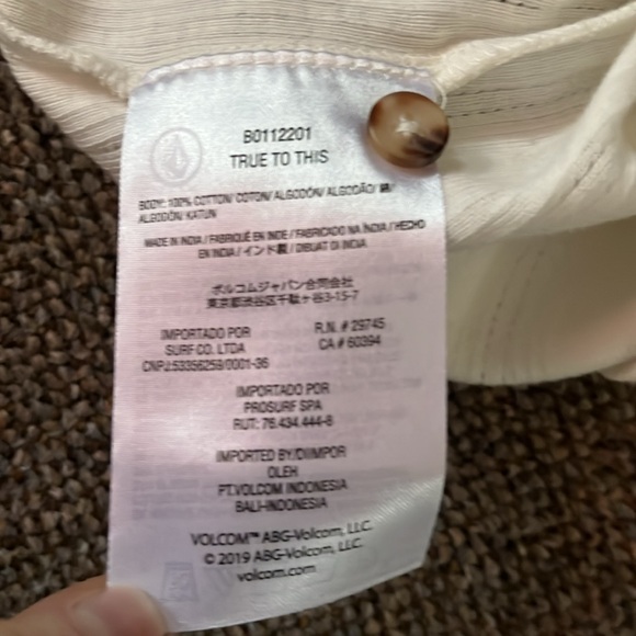 Volcom cropped tank top - Picture 5 of 6